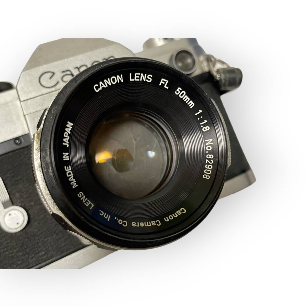 Canon キヤノン AE-1/A-1 FD 35-70mm 1:4/FX 50mm 1:1.8 カメラ レンズ まとめて 動作未確認の為ジャンクです 部品取り リペア 匿名配送_画像10