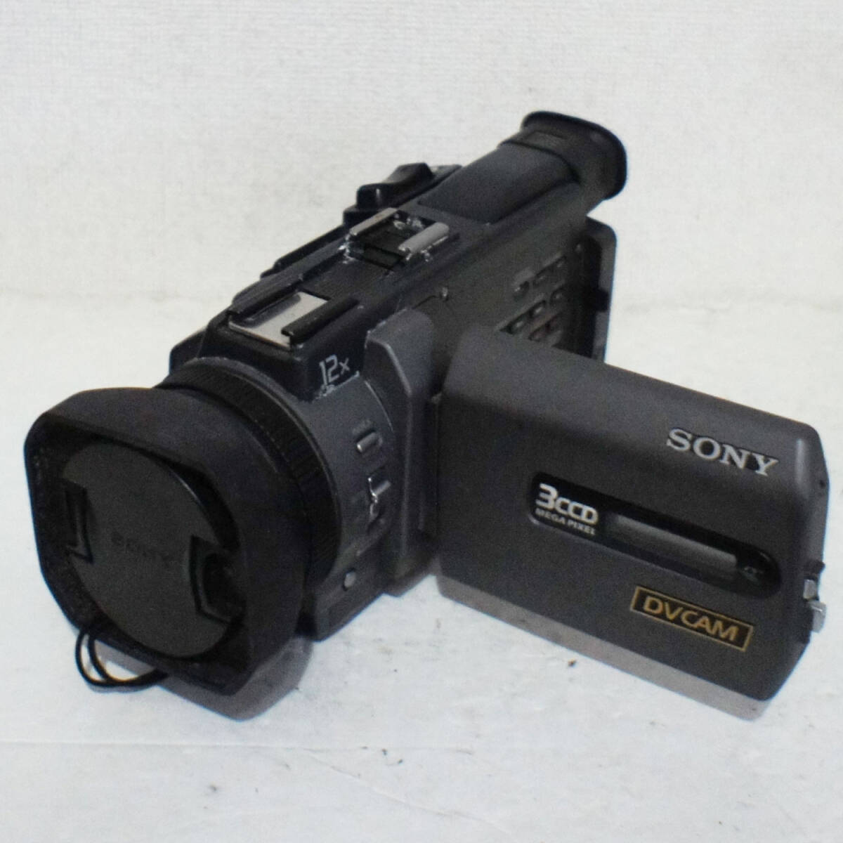 Sony DSR-PDX10 業務用 3CCD DVCAM 通電再生OK ダビングなどに ジャンク品_画像3