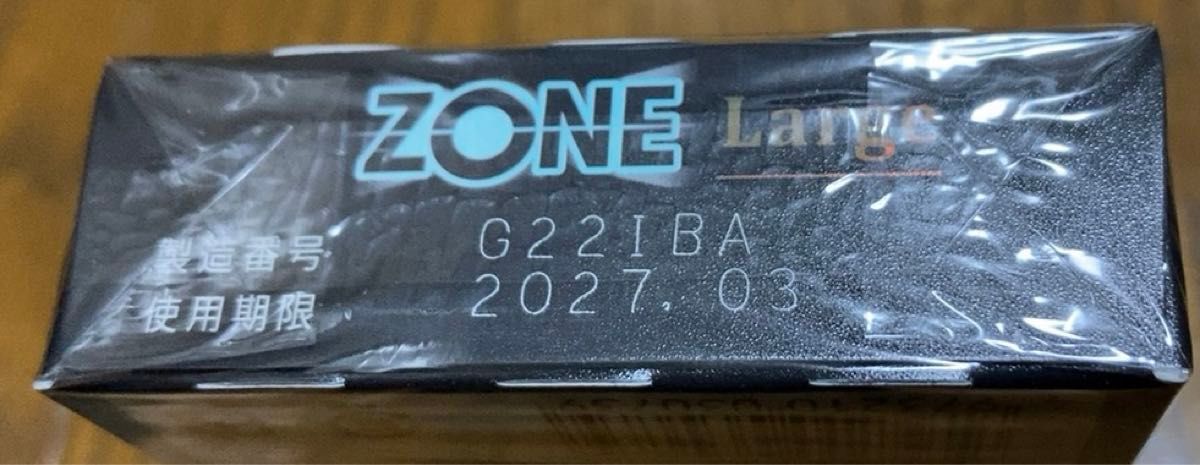 【簡易梱包】ジェクス コンドーム ZONE ゾーン  Lサイズ　large 6個入　6箱【値引不可】