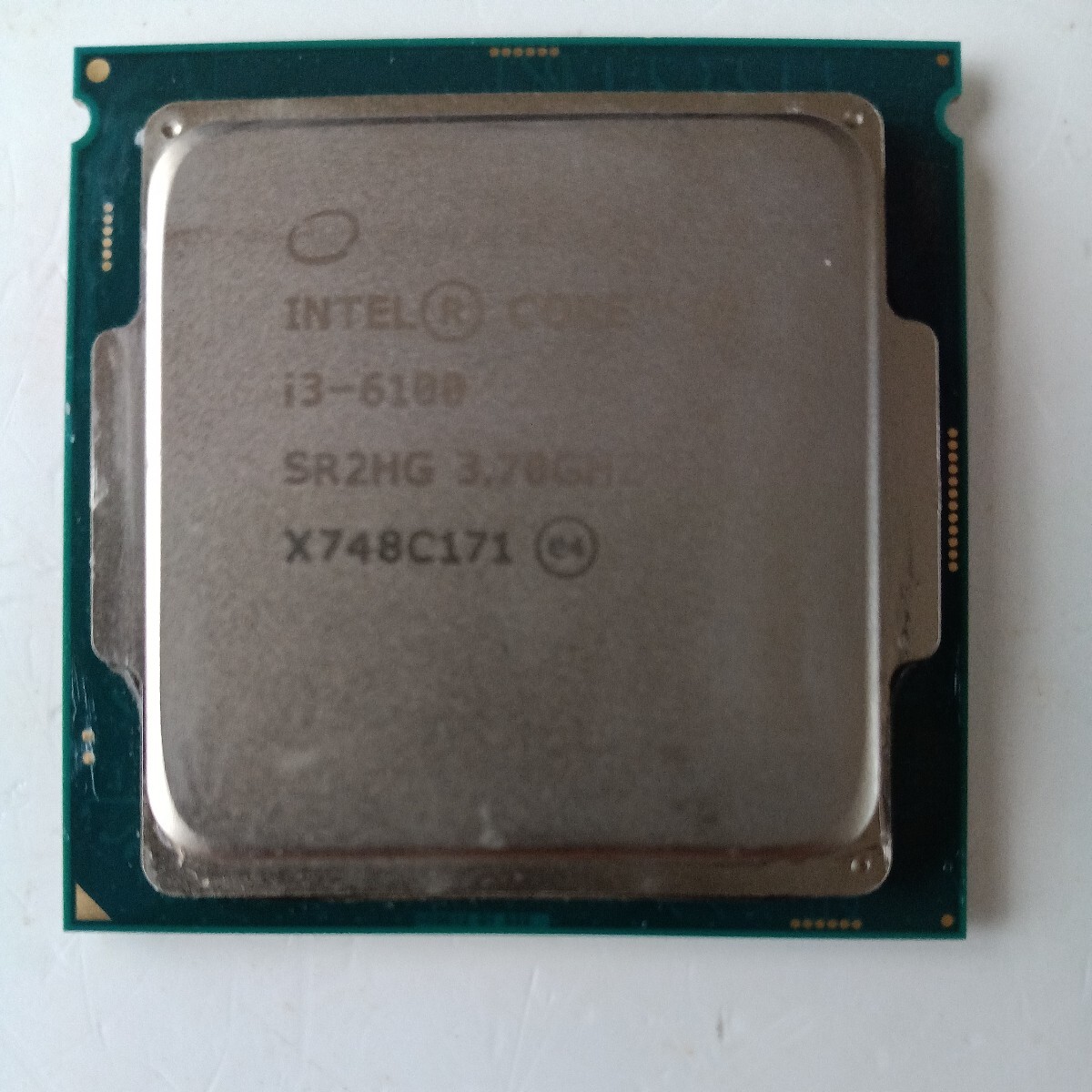 Intel Core i3 6100 CPU