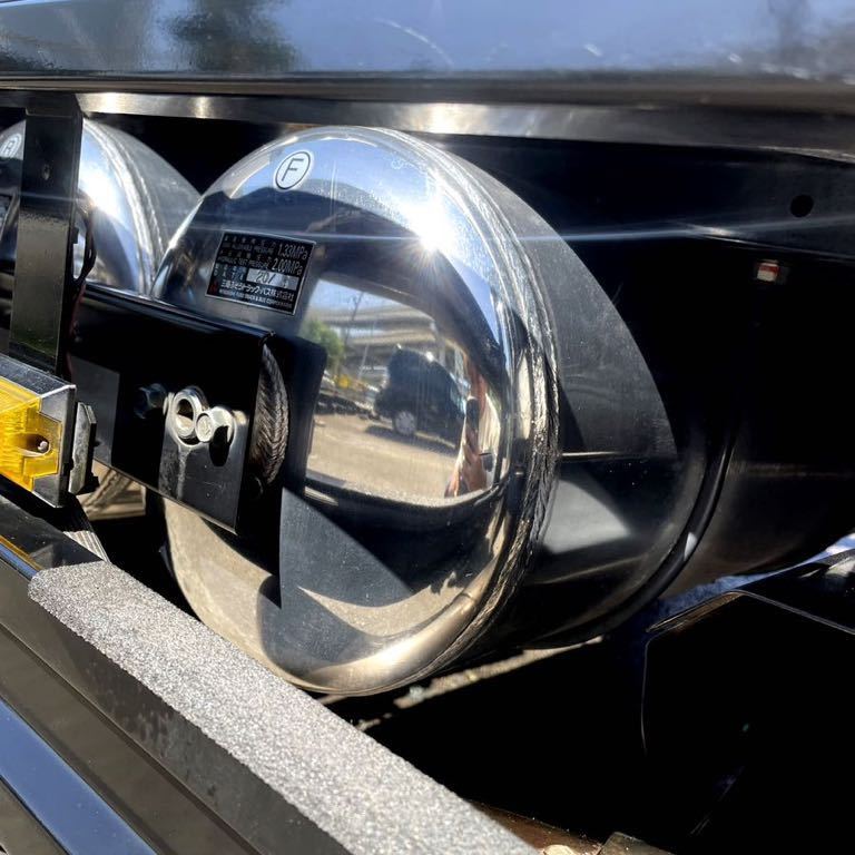 混合ハイトレール500ml×2トラック　バス　アルミ　ホイール ステンレス　エアータンク燃料タンク　磨き　ポリッシュ鏡面 エンカリ 下処理_画像6