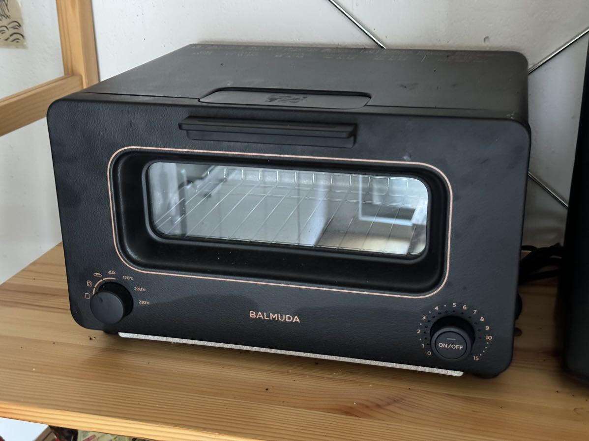 2023年購入BALMUDA バルミューダ The Toaster ザトースター K05A ブラックの画像1