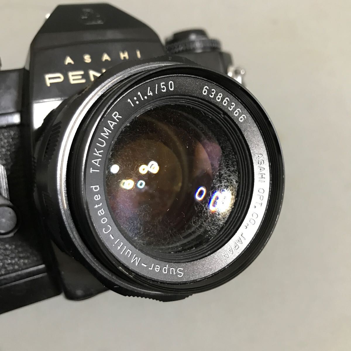 S0049 PENTAX ES II 50mm F1.4 フィルムカメラ レンズ ペンタックス の画像3