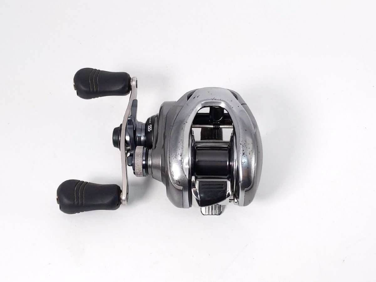 (管88037) ジャンク Shimano シマノ 15 メタニウムDC HG ベイトリール 左ハンドル バス ロックフィッシュ_画像1