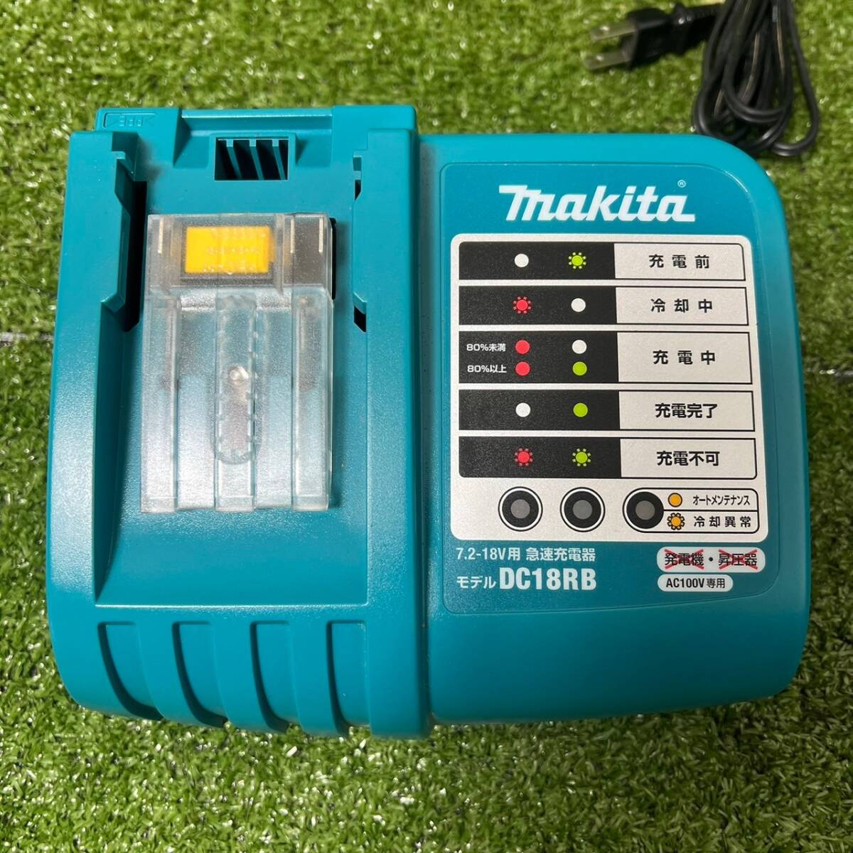 * анимация есть makita Makita заряжающийся takaST120D зарядное устройство DC18RB аккумулятор BL1430 2 шт работа хороший ..OK w0503-17