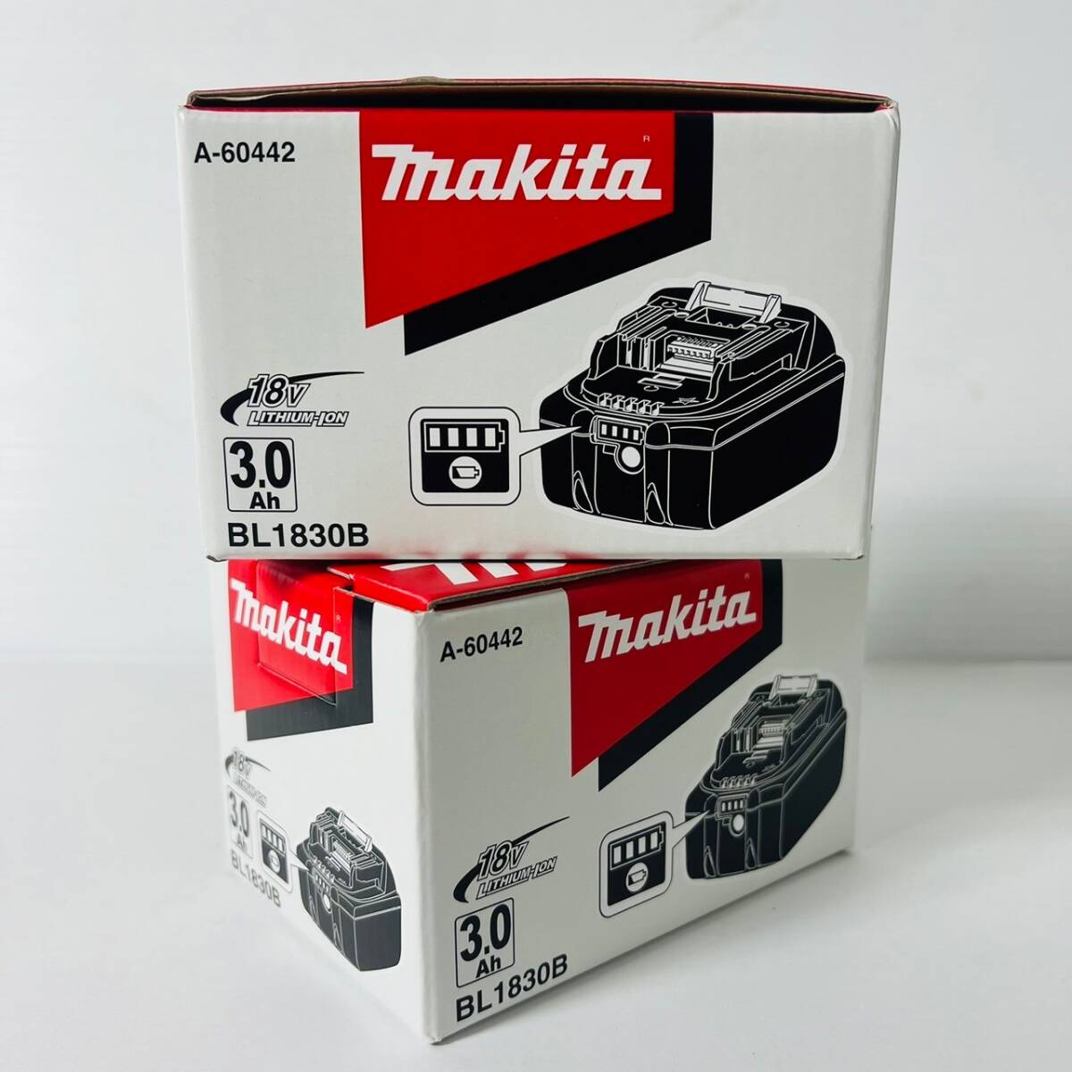 ★未使用2個セット マキタ makita リチウムイオンバッテリ BL1860B 18v 6.0Ah 純正 バッテリ 急速充電 領収OK　ｈ517-6_画像9