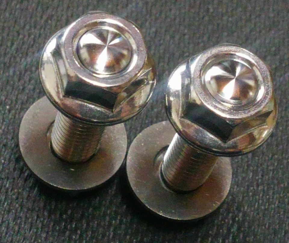 * Mark 1 for 24 set (33) earrings bolt M8-24L postage included worker made stainless steel processing specular nut *