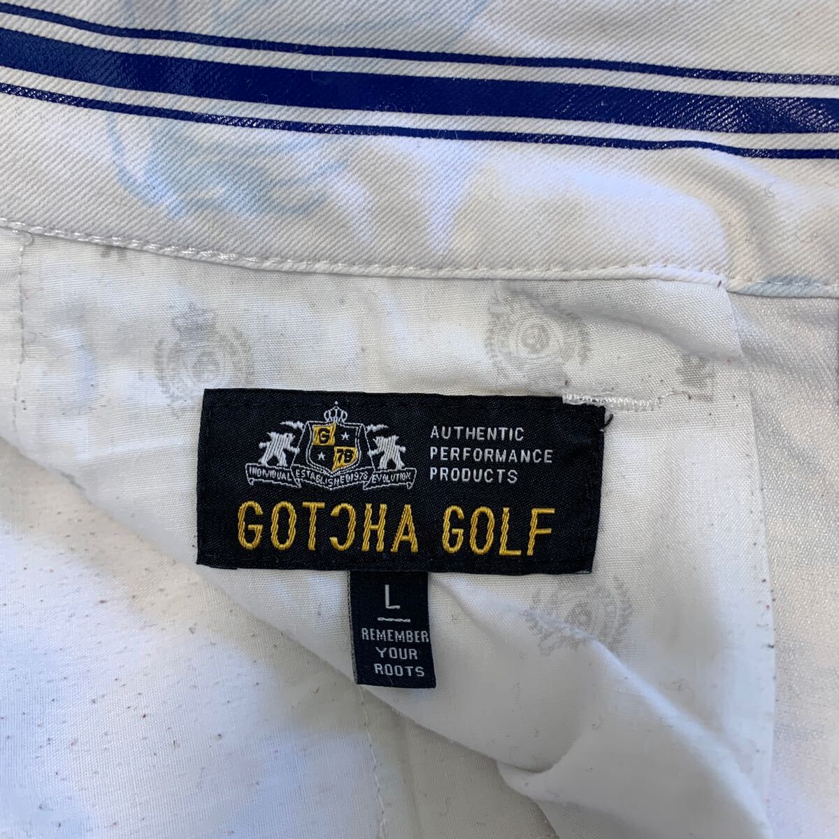 GOTCHA GOLFハーフパンツ　Lサイズ_画像6