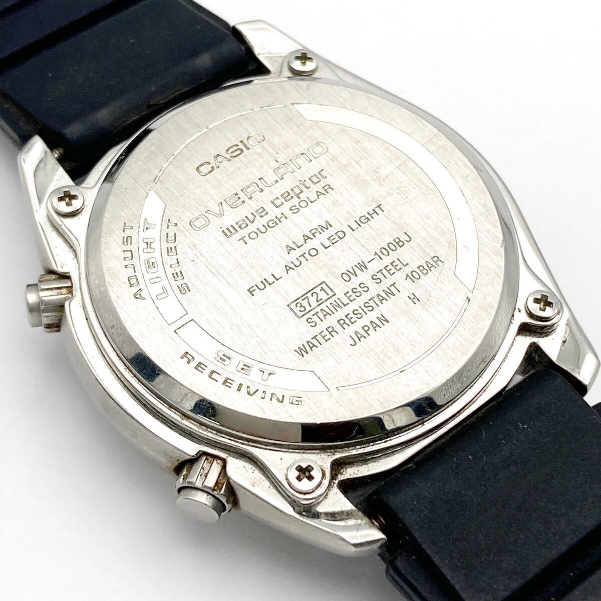 稼働品 CASIO カシオ OVERLAND OVW-100BJ メンズ クォーツ 腕時計 alp梅0419の画像7