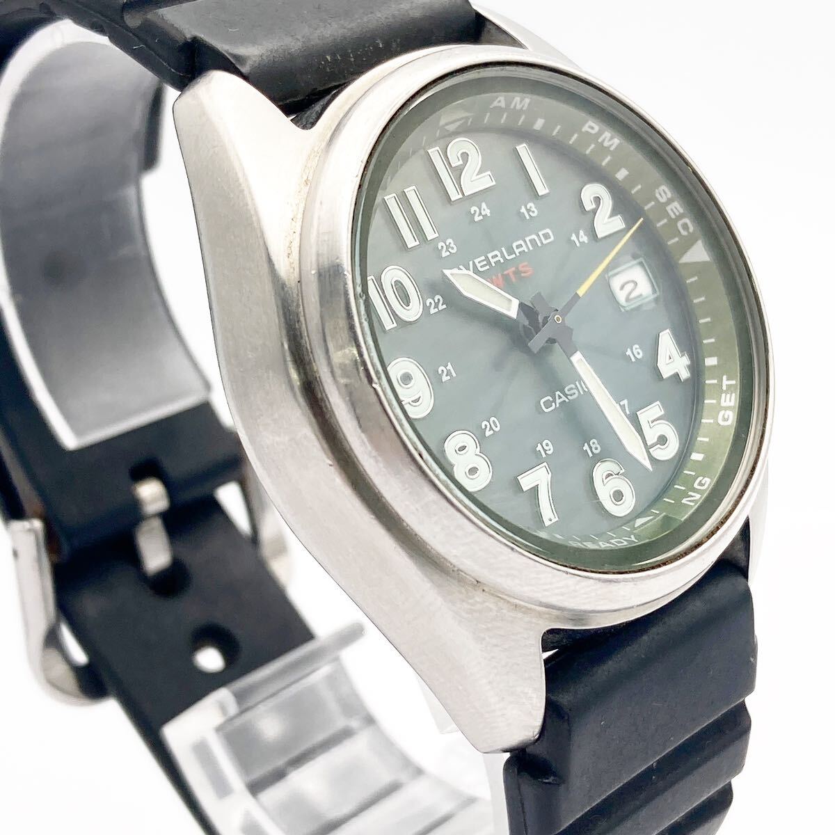稼働品 CASIO カシオ OVERLAND OVW-100BJ メンズ クォーツ 腕時計 alp梅0419の画像3