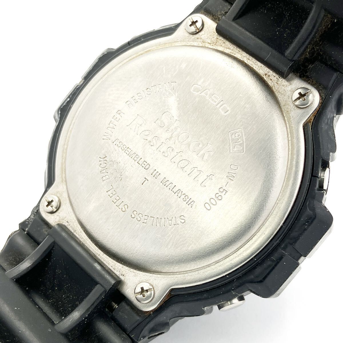 CASIO カシオ G-SHOCK DW-5900 デジタル メンズ クオーツ 腕時計 alp梅0507_画像6