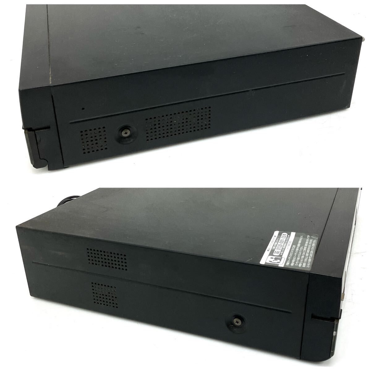 動作品 SHARP シャープ AQUOS DV-ACV52 VHS DVD HDD 一体型レコーダー alp岩0430_画像7
