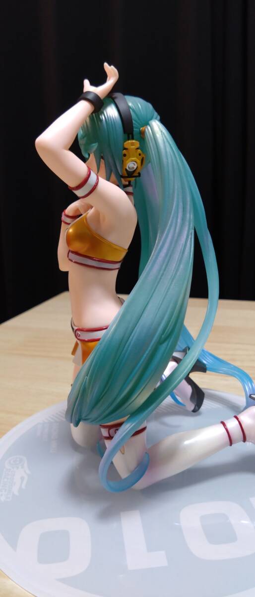 [1 jpy ~] Hatsune Miku GT Project racing Miku 2010Ver. Art by arrow blow . futoshi .1/7 scale figure 