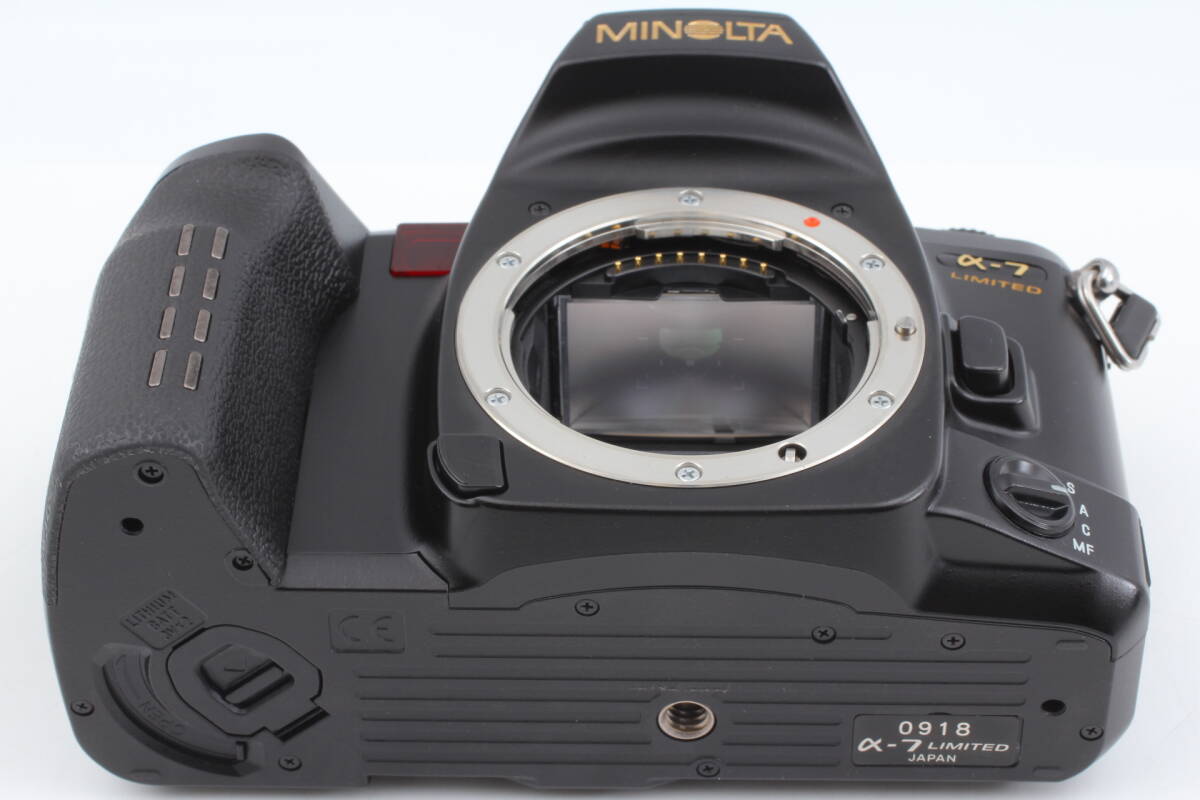 ミノルタ Minolta α-7 LIMITED A-Mount 一眼レフ 35mm フィルム カメラ 353_画像10