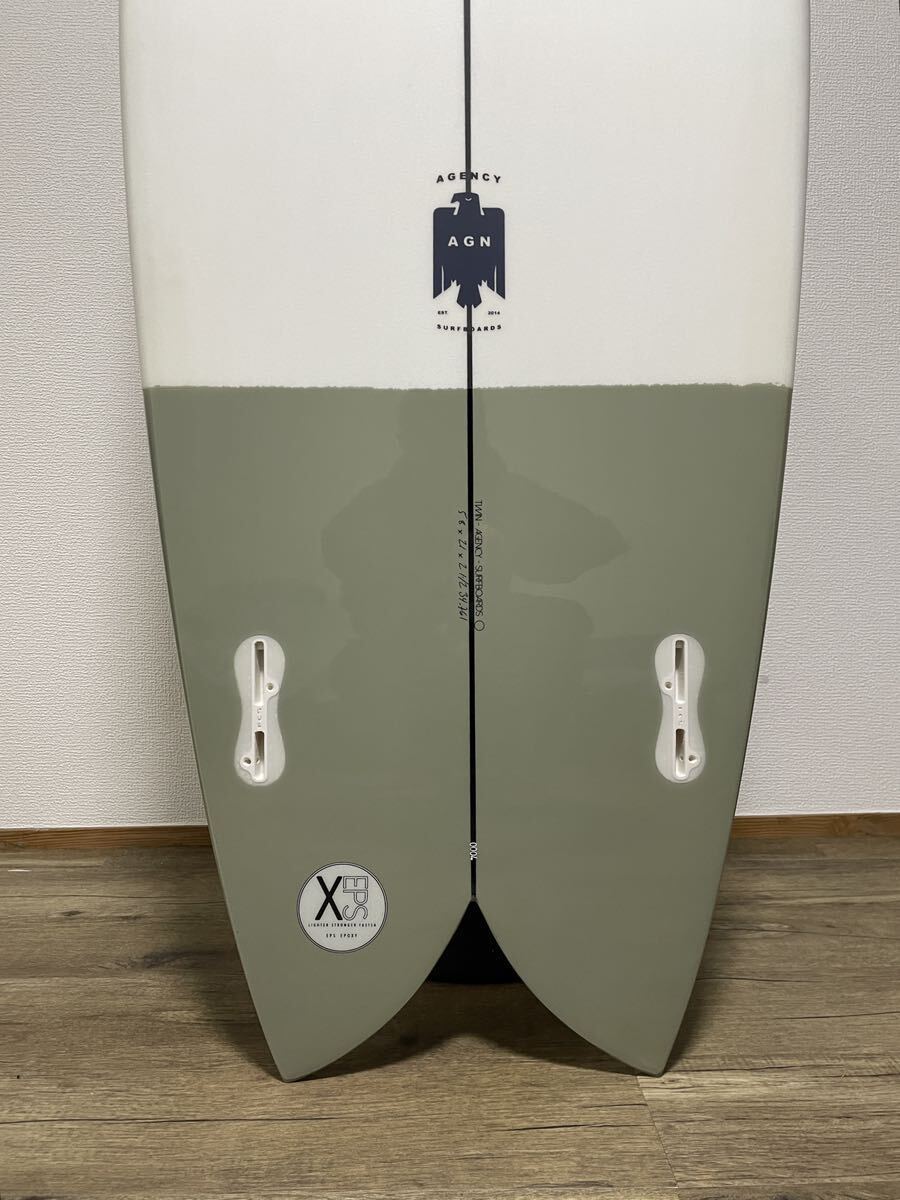 Yahoo!オークション - AGENCY surfboardsTWIN FISH5.8 新品 Yahoo!オークション - AGENCY surfboardsTWIN FISH5.8 新品