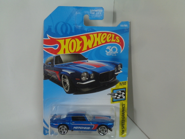 USカード　★　’70 CAMARO　★　HW SPEED GRAPHICS　★　サメカマ　★　シボレー カマロ_画像8