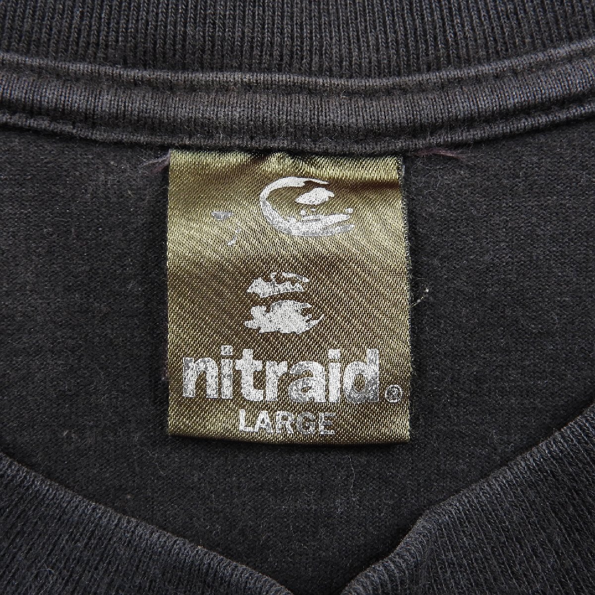 NITRAID Nitraid × EXPANSION расширение Mike Thai son короткий рукав футболка Size L #19178 стоимость доставки 360 иен casual Street Tee