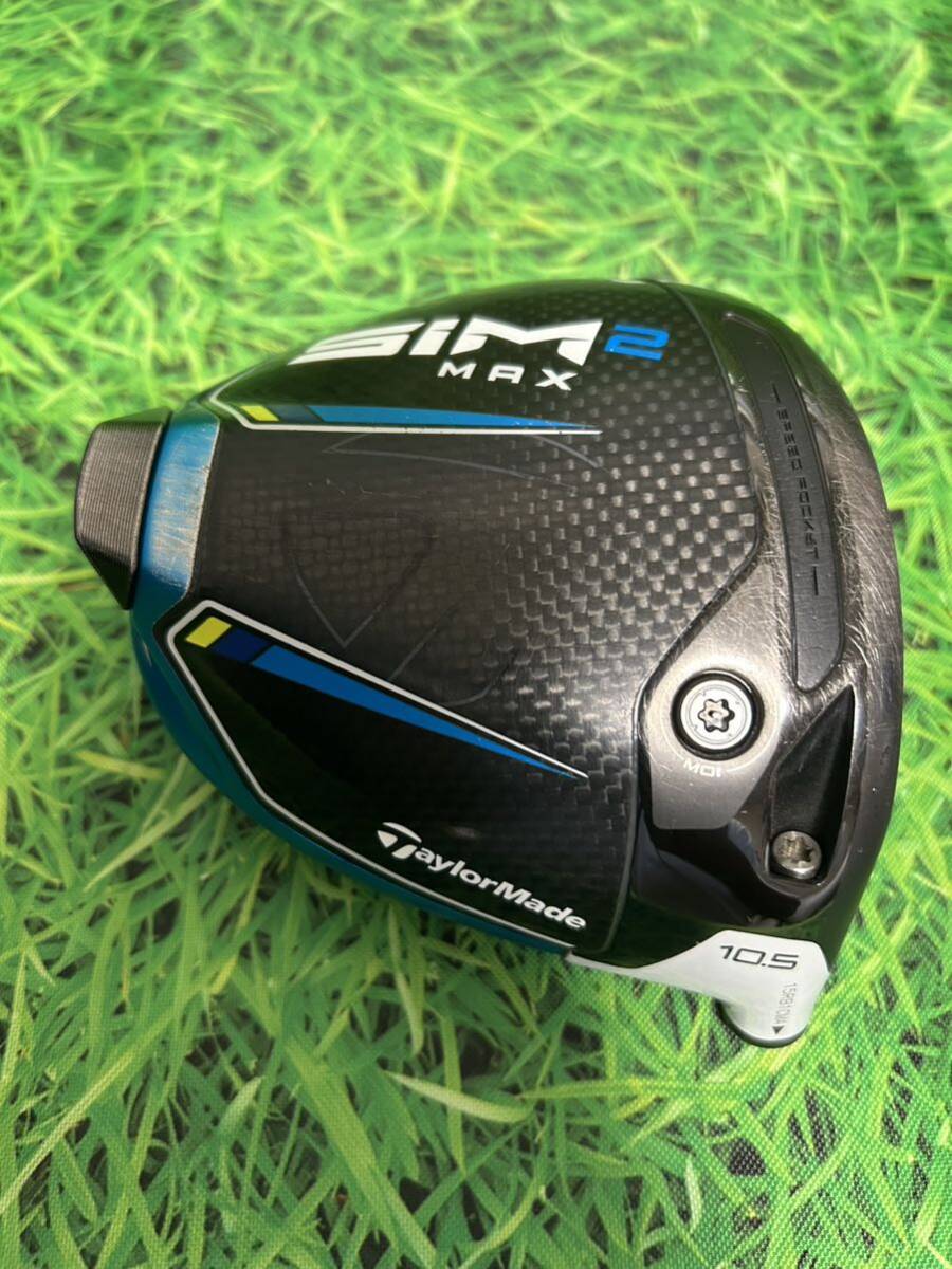 ☆送料無料☆TaylorMade(テーラーメイド)SIM2 MAX ヘッド・カバー☆ロフト：10.5°☆STEALTHGLOIREM6M5M4M3M2M1ステルスシムグローレ☆