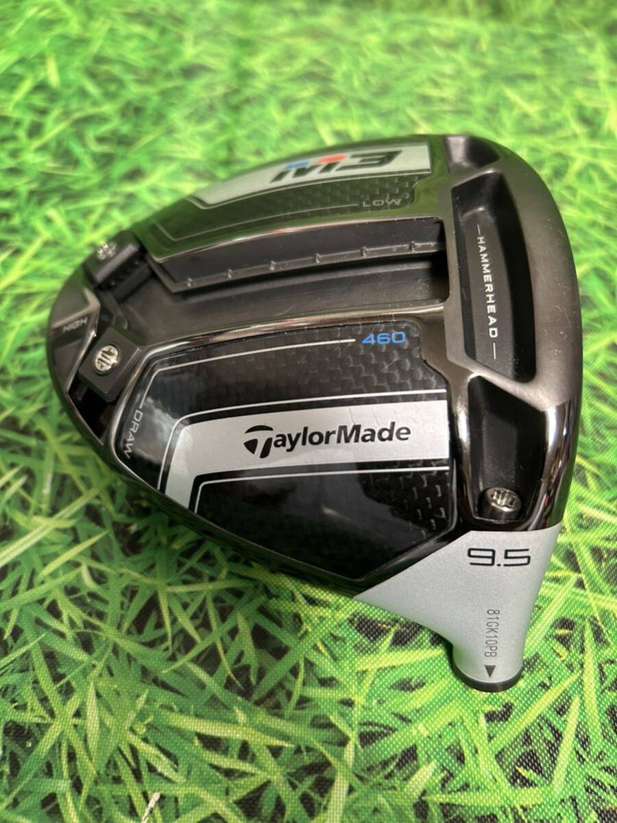 ☆送料無料☆TaylorMade(テーラーメイド)M3 460 1W ヘッドのみ☆ロフト：9.5°☆STEALTHSIMGLOIREM6M5M4M3M2M1☆ステルスグローレシム☆_画像2