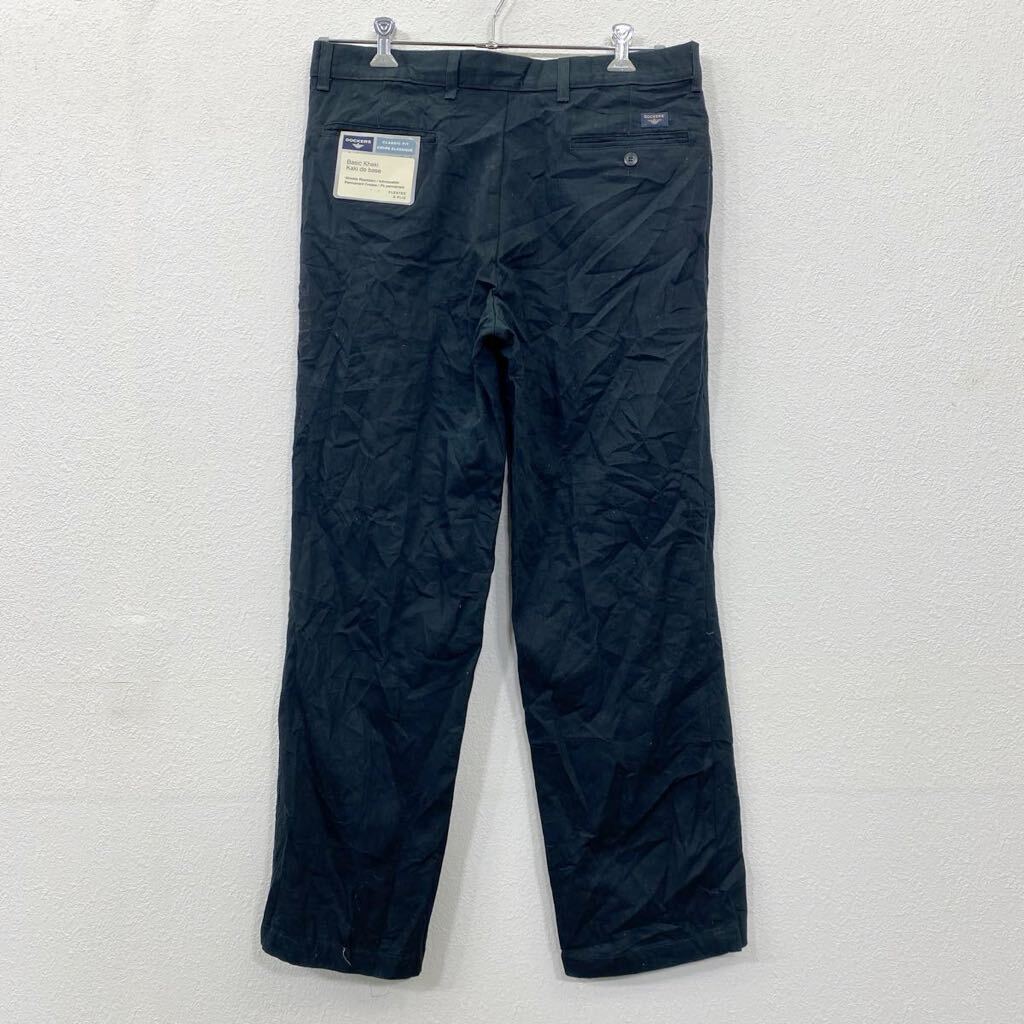 DOCKERS チノパンツ W34 ドッカーズ ブラック コットン メキシコ製 古着卸 アメリカ仕入 2405-436_画像5