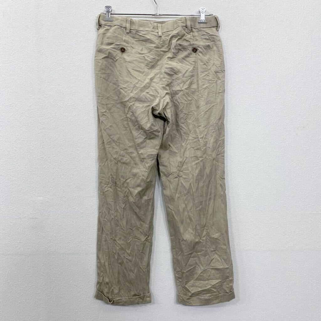 DOCKERS チノパンツ W33 ドッカーズ ベージュ リラックスフィット タック入り 古着卸 アメリカ仕入 2405-471_画像5