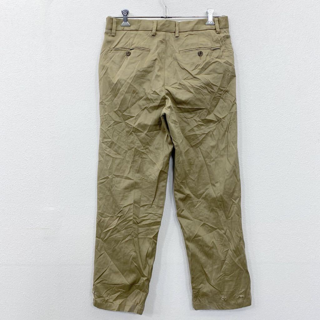 DOCKERS チノパンツ W32 ドッカーズ ベージュ クラシックフィット コットン タック 古着卸 アメリカ仕入 2405-515_画像5