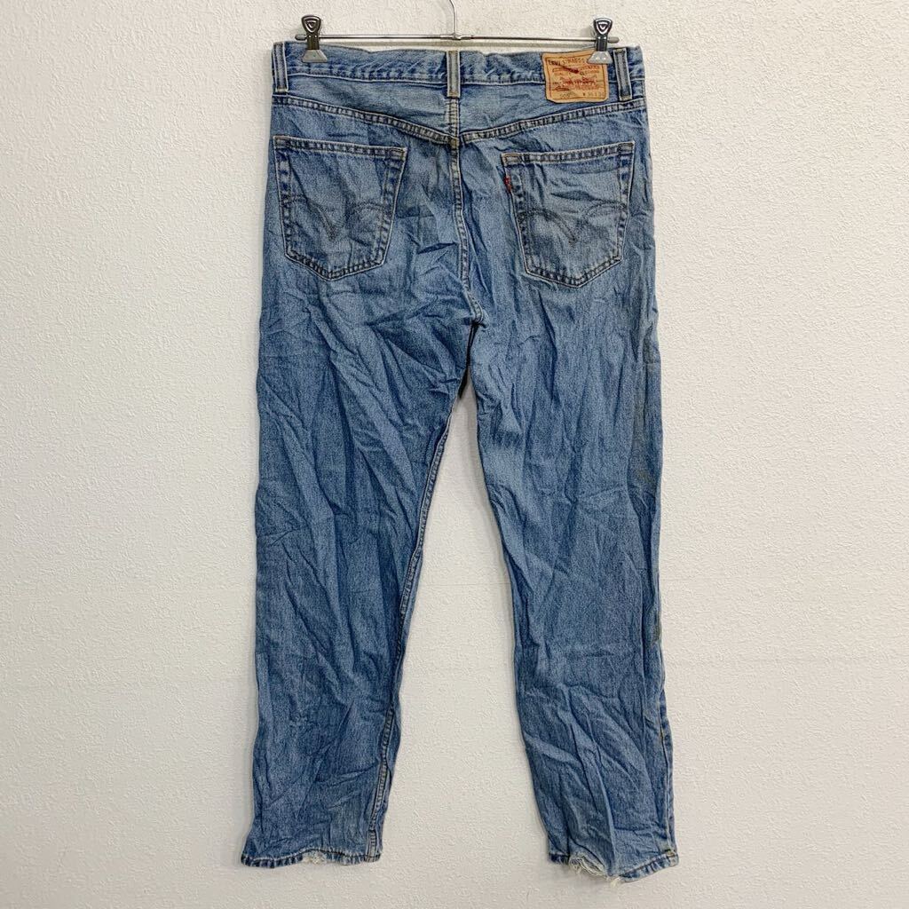 Levi's 505 デニムパンツ W36 リーバイス レギュラーフィット ビッグサイズ ブルー コットン 古着卸 アメリカ仕入 2405-565_画像6