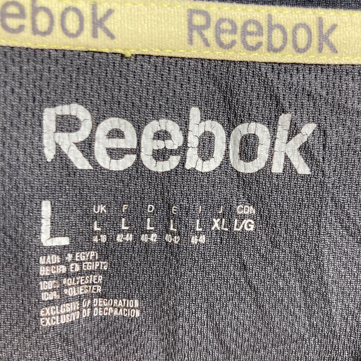 Reebok 半袖 無地 Tシャツ L グレー リーボック スポーツ 古着卸 アメリカ仕入 a605-5940_画像7