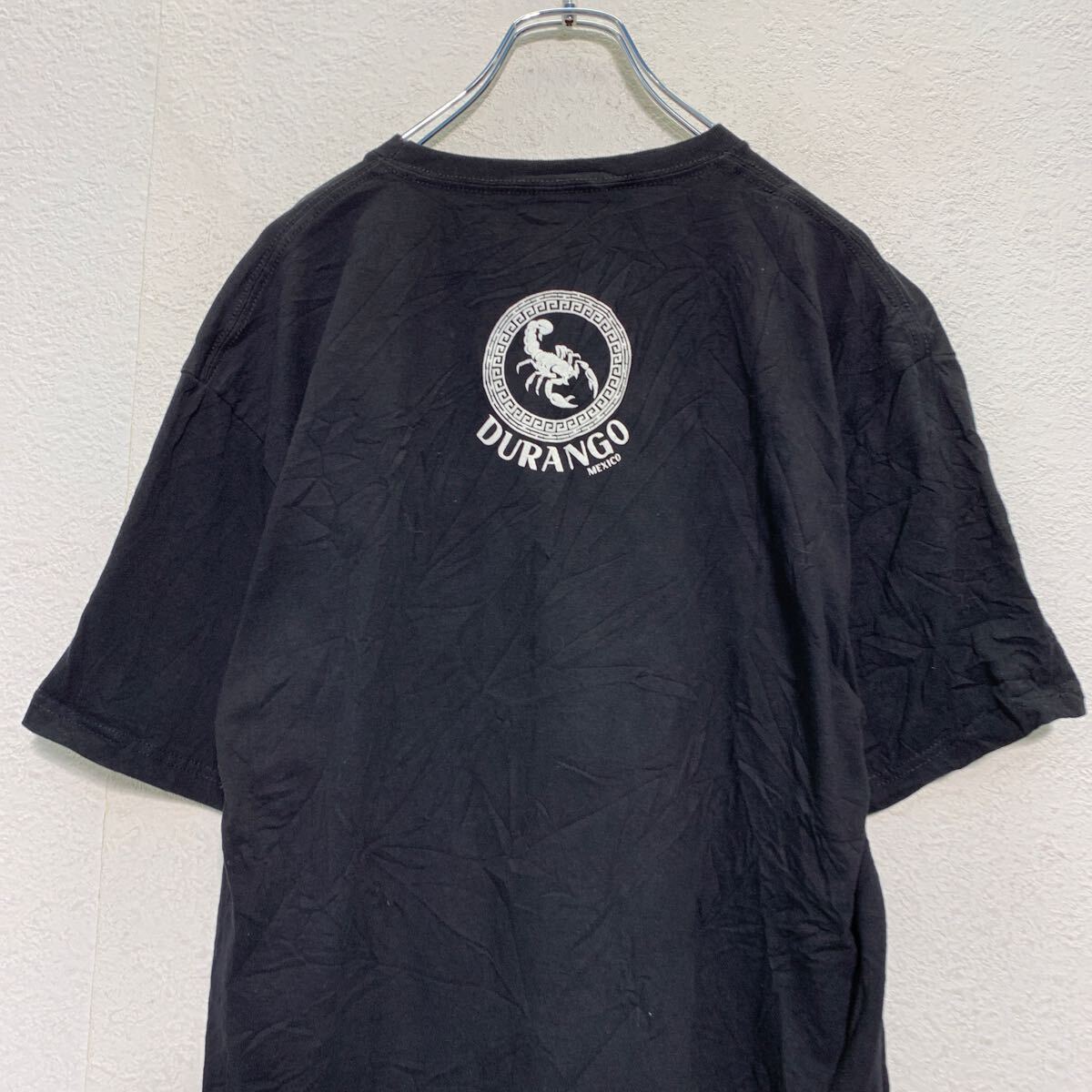 COMFORT euro 半袖 プリントTシャツ XL ブラック ネオンカラー メキシコ製 ビッグサイズ スコーピオン 古着卸 アメリカ仕入 a605-6011_画像5