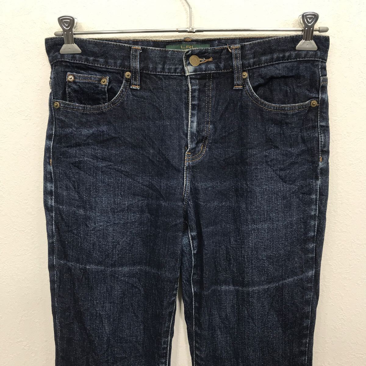 LAUREN JEANS RALPH LAUREN W31 ローレンジーンズ ラルフローレン レディース ブルー 古着卸 アメリカ仕入 2405-396_画像2