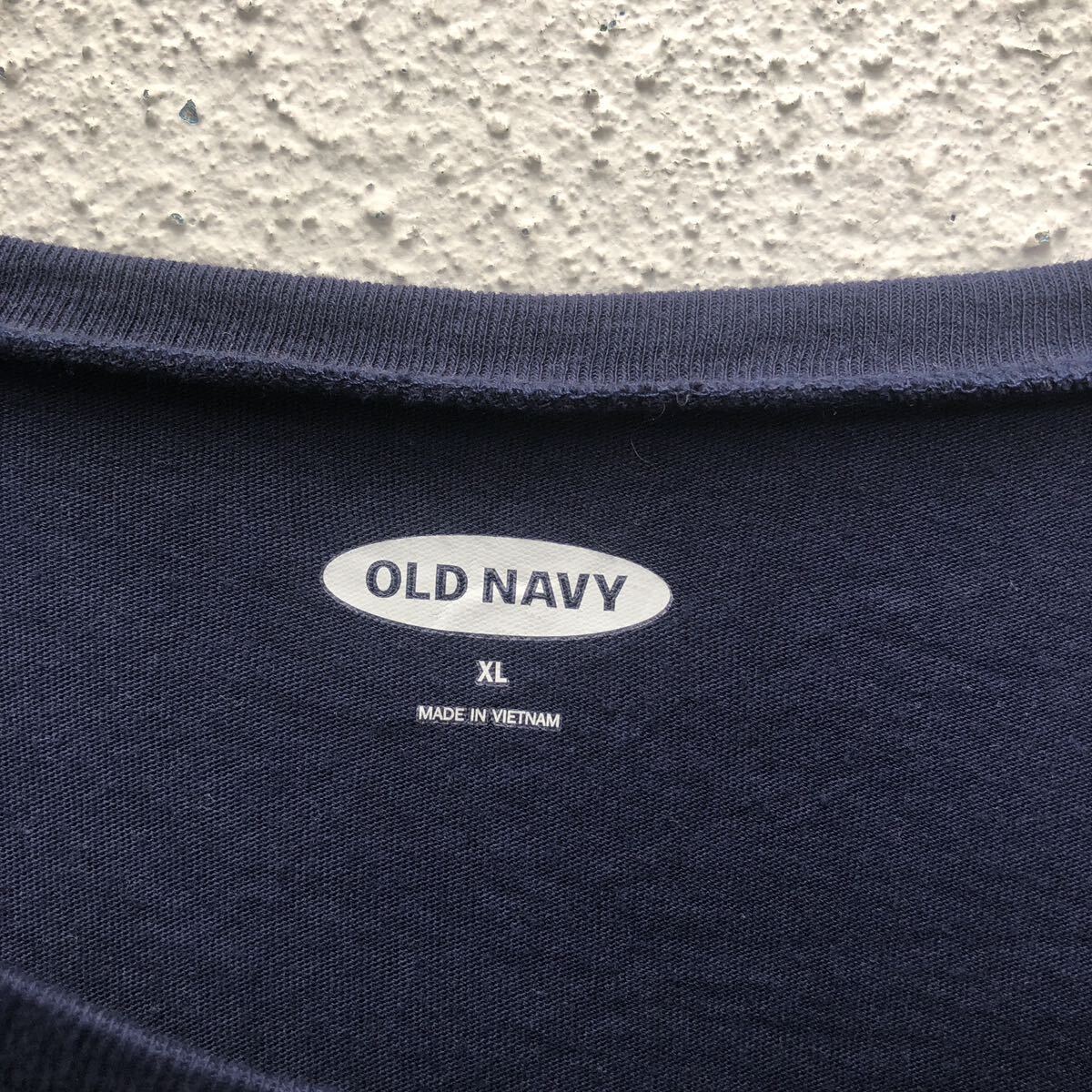 OLD NAVY 半袖 プリント Tシャツ オールドネイビー XL ネイビー ビッグサイズ クルーネック 古着卸 アメリカ仕入 a605-6288_画像9