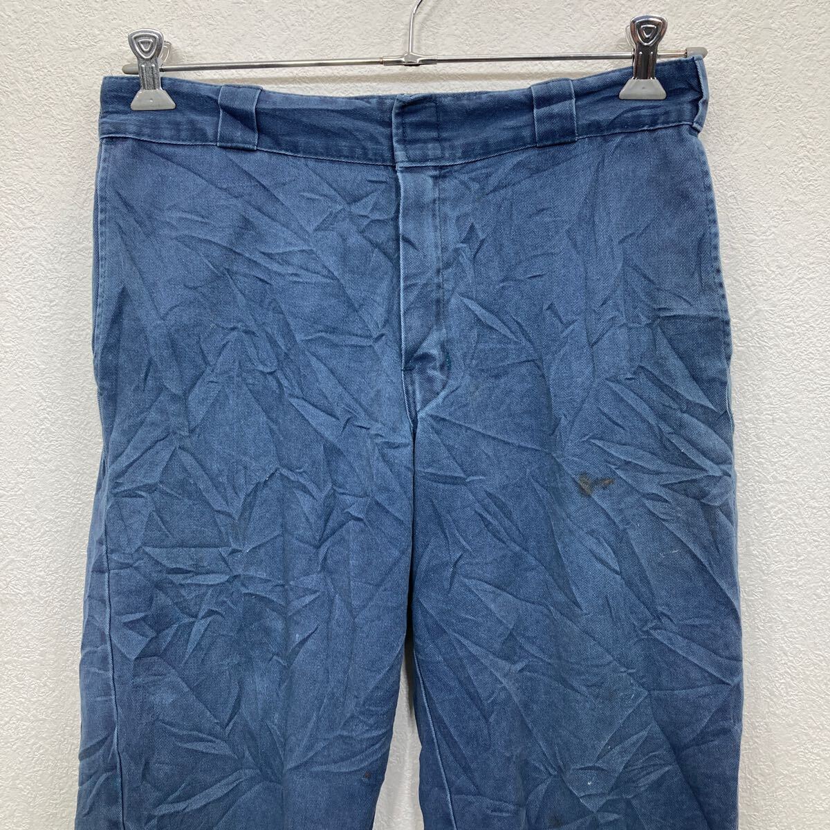 Dickies 874 ワークパンツ W34 ディッキーズ ブルー 古着卸 アメリカ仕入 2405-528_画像2