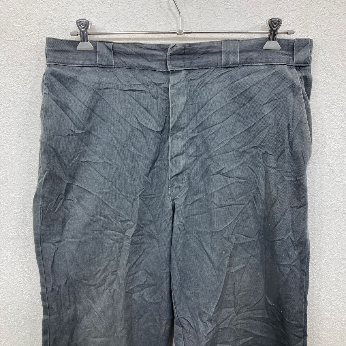 Dickies ワークパンツ W38 ディッキーズ ビッグサイズ グレー 古着卸 アメリカ仕入 2405-530_画像2