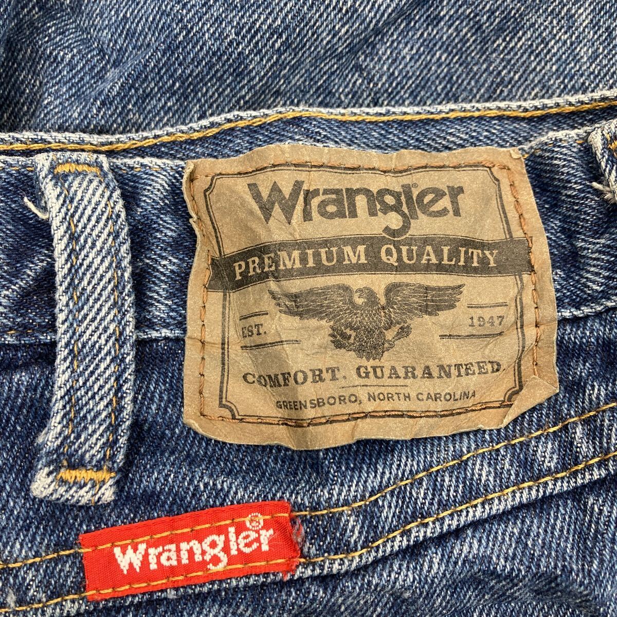 Wrangler デニムパンツ W36 ラングラー ビッグサイズ リラックスフィット ブルー コットン 古着卸 アメリカ仕入 2405-835_画像7