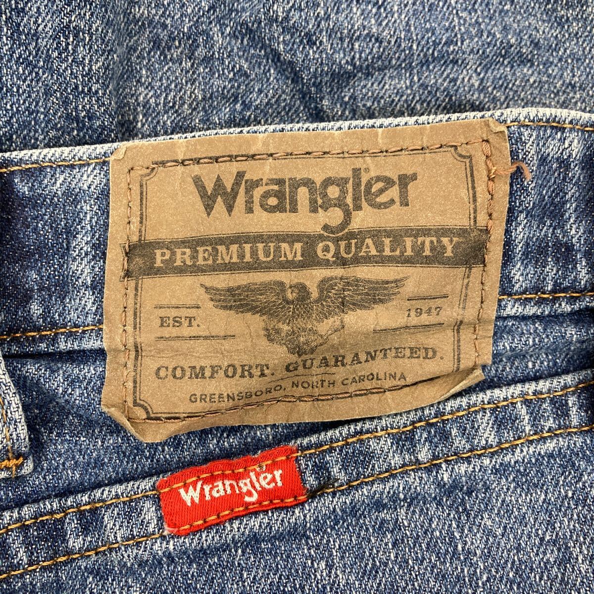 Wrangler デニムパンツ W38 ラングラー ビッグサイズ ブルー メキシコ製 古着卸 アメリカ仕入 2405-798_画像7