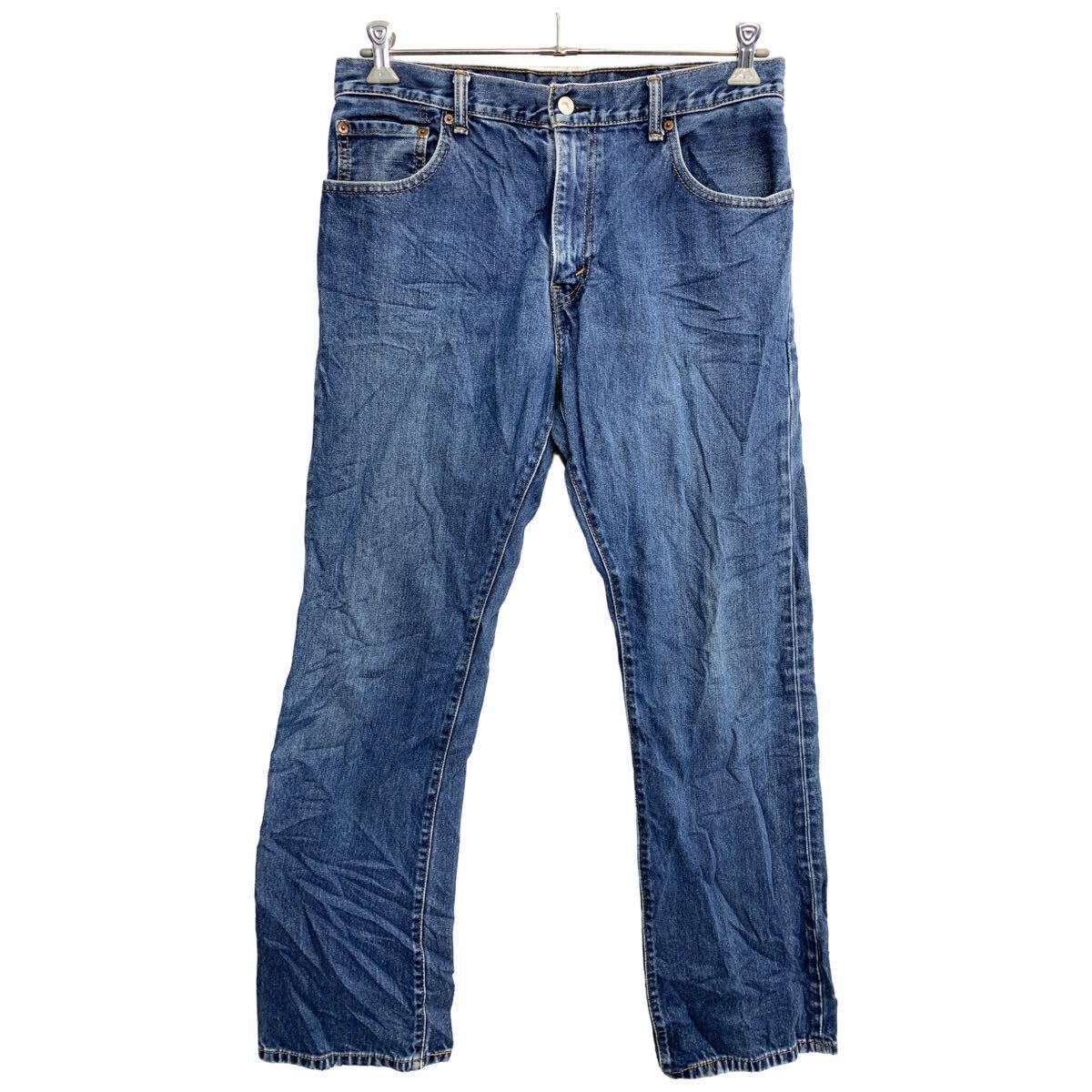 Levi's 517 デニムパンツ W34 リーバイス ブーツカット インディゴ コットン 古着卸 アメリカ仕入 2405-871_画像1