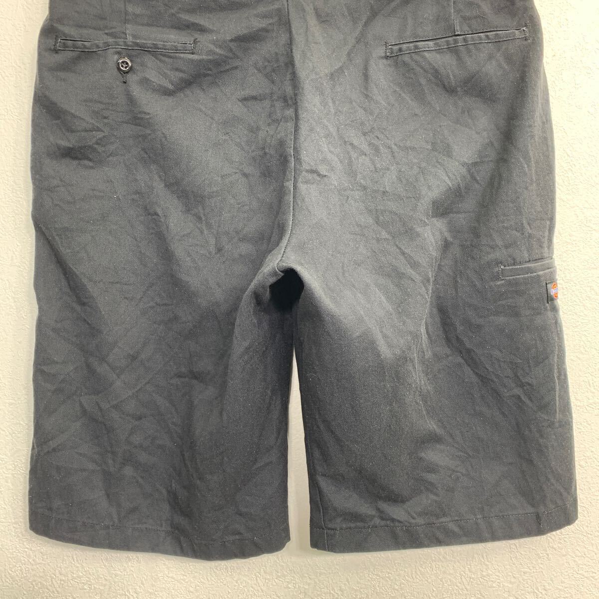 Dickies Work short pants W38 Dickies relax Fit big size black old clothes . America buying up 2405-903