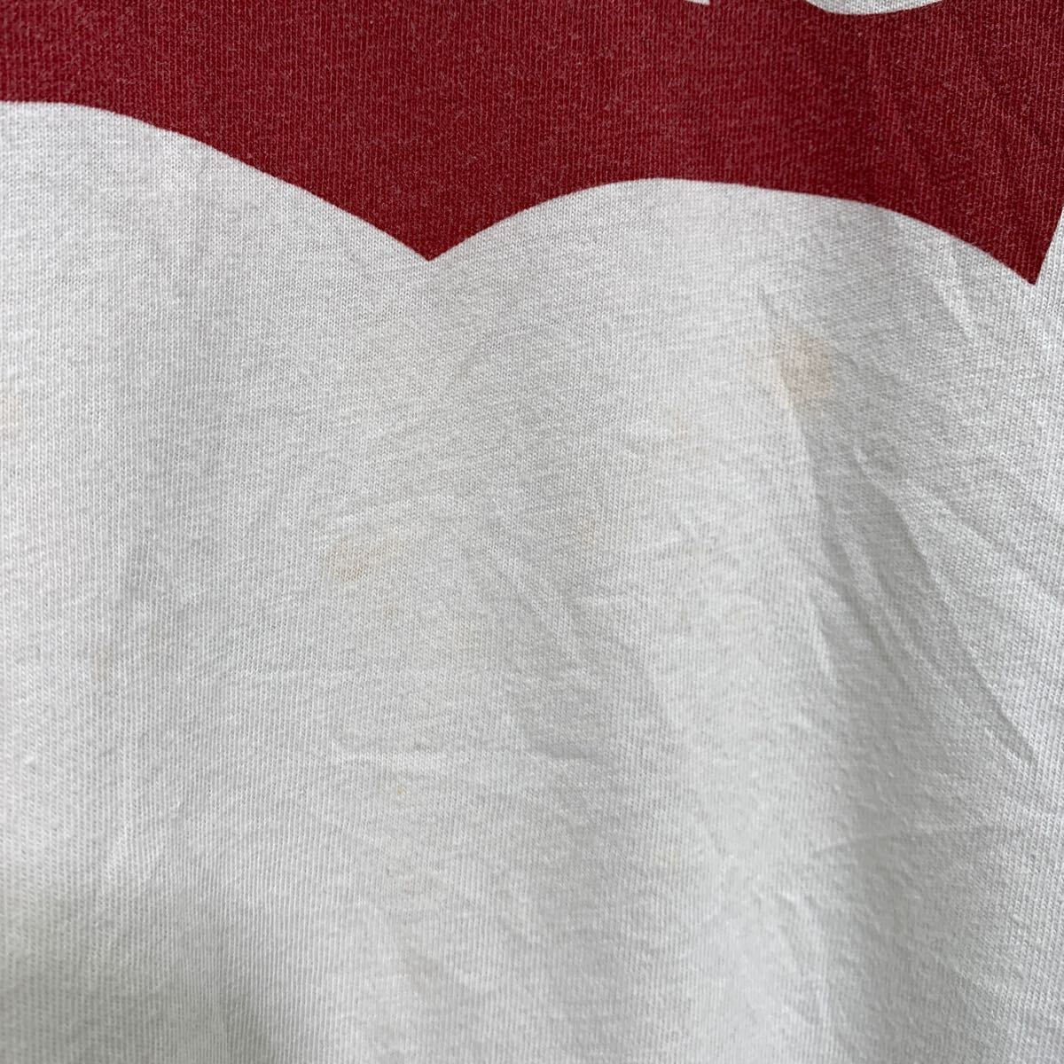 Levi's 半袖 ロゴTシャツ S ホワイト リーバイス クルーネック 古着卸 アメリカ仕入 a605-6936_画像6