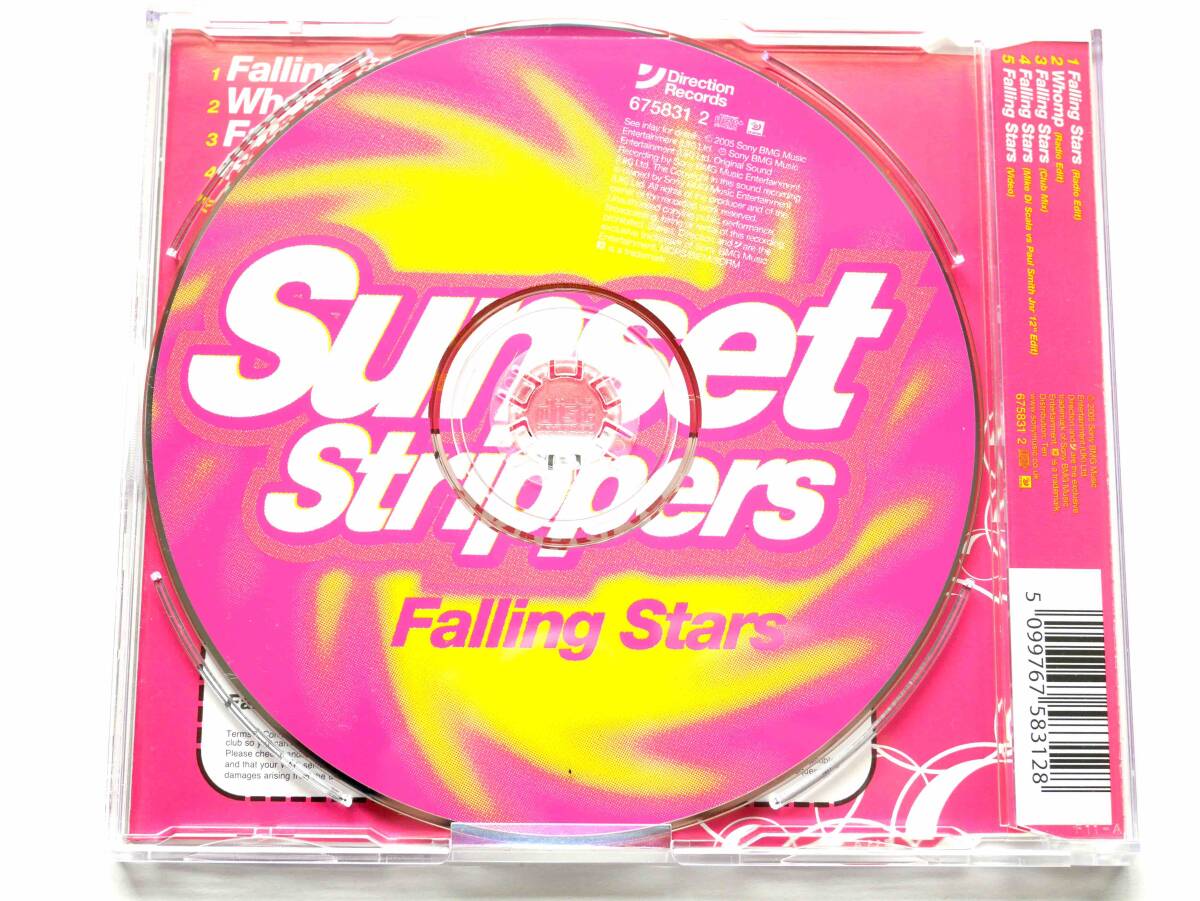 【ファンキーハウス】Sunset Strippers／Falling Stars (UK盤CD) ■ Mike Di Scala / Harry Diamond / K-MRK_画像2