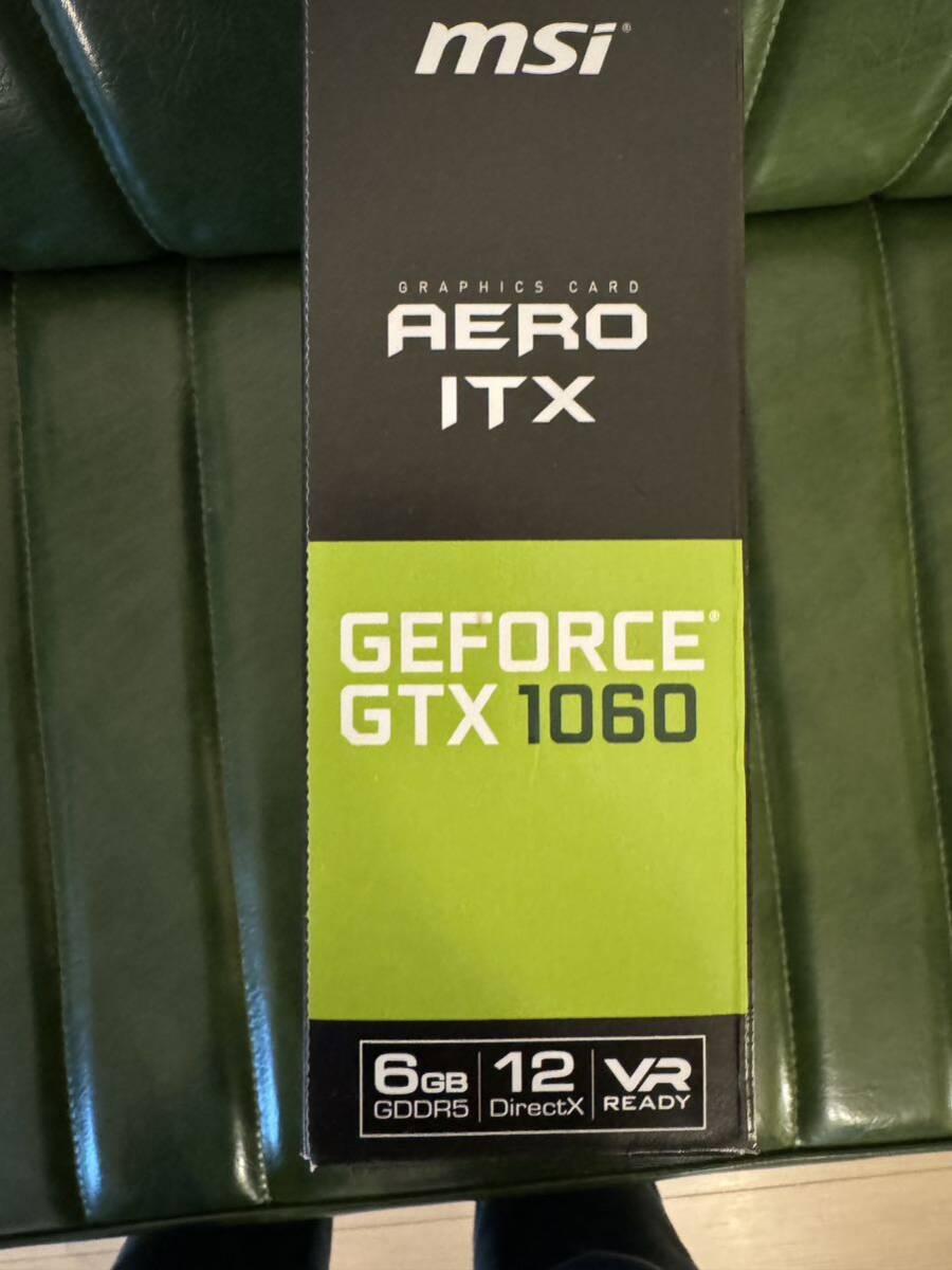 【中古】MSI GeForce GTX 1060 AERO ITX 6G OCの画像6