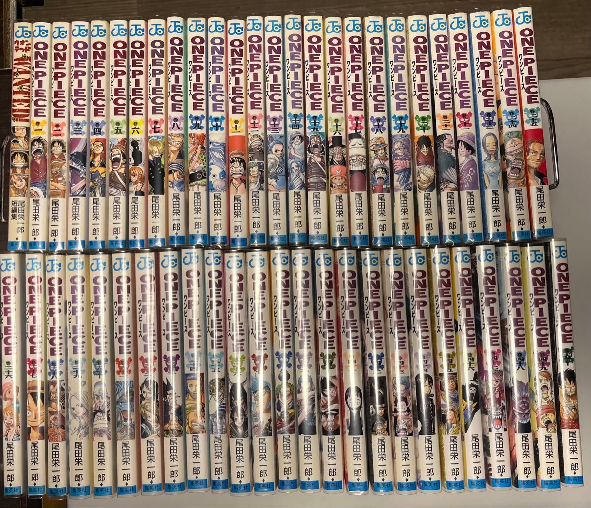 ワンピース ONE PIECE 1〜108巻 最新巻まで +5冊 1部初版本あり 消毒済 オマケ付 送料無料 セット 尾田栄一郎 