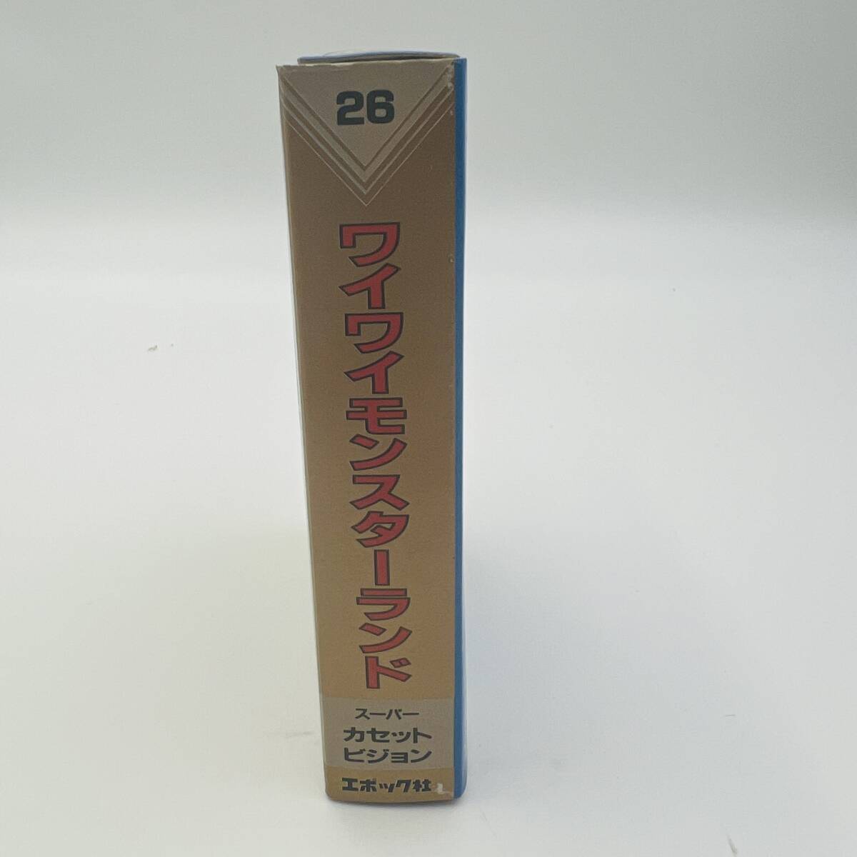 [408E] unused goods super cassette Vision soft waiwai Monstar Land box manual attaching Epo k company TV game toy shop stock disposal goods 