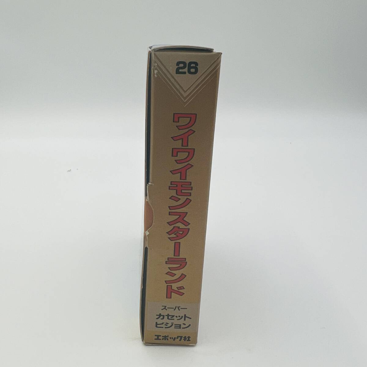 [408E] не использовался товар super кассета Vision soft waiwai Monstar Land коробка с руководством пользователя Epo k фирма TV игра игрушка магазин ликвидация запасов товар 