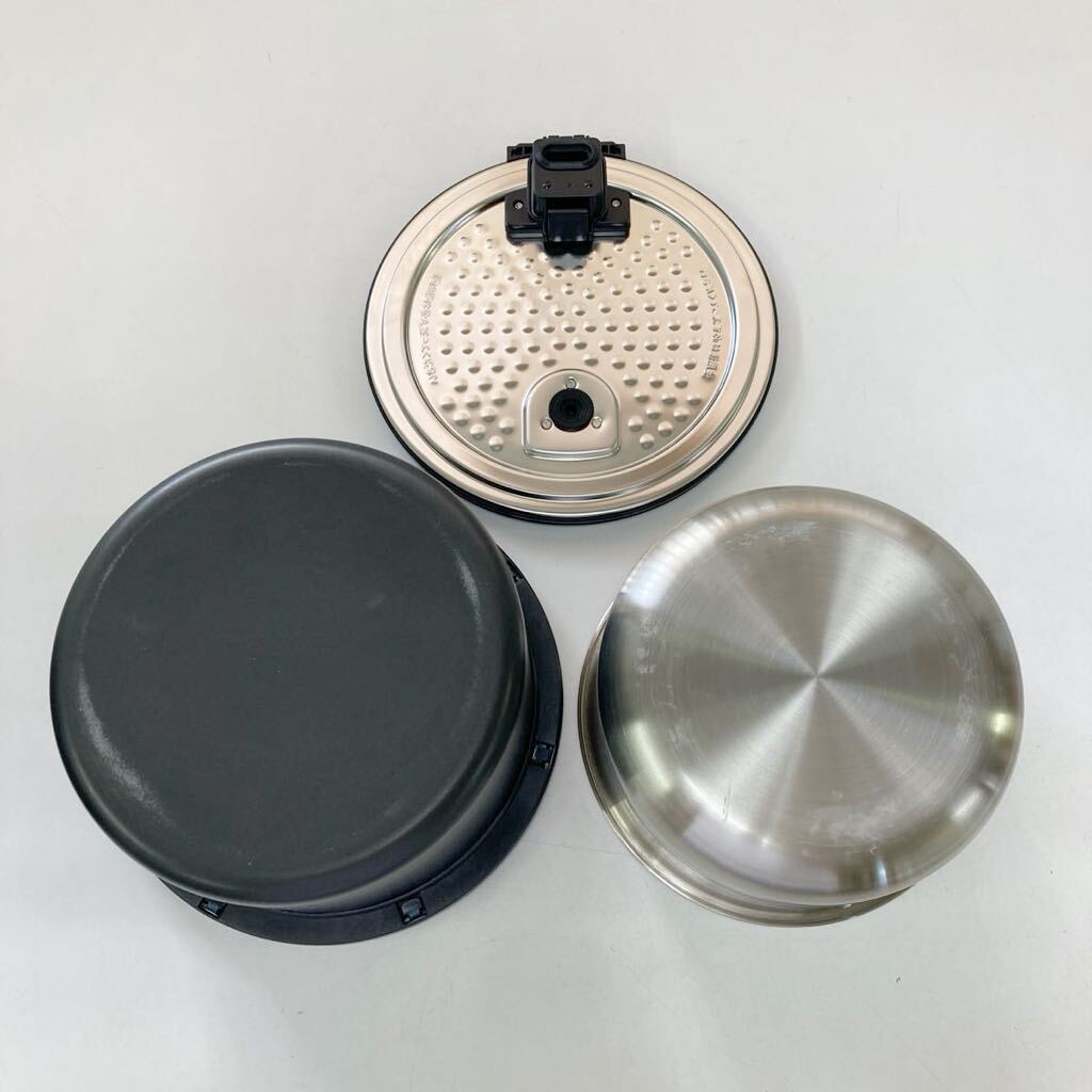 ★1円 〜 【美品】 BALMUDA バルミューダ ザ・ゴハン ３合炊き ブラック 電気炊飯器 K08A-BK 売り切り！_画像10