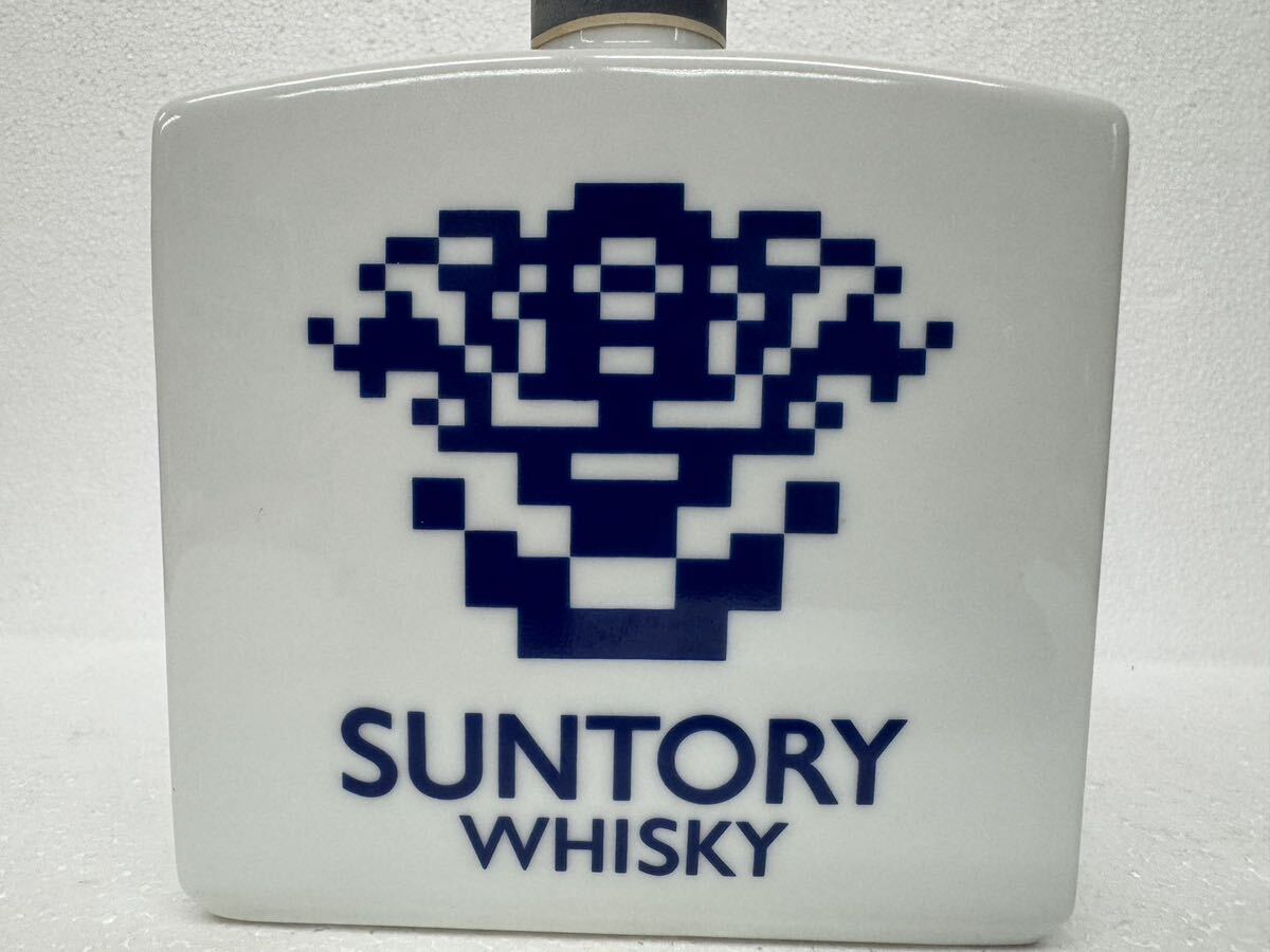 SUNTORY WHISKY サントリー ウイスキー 就任記念 平成二年 記念ボトル 佐治敬三 未開栓 1292g_画像2