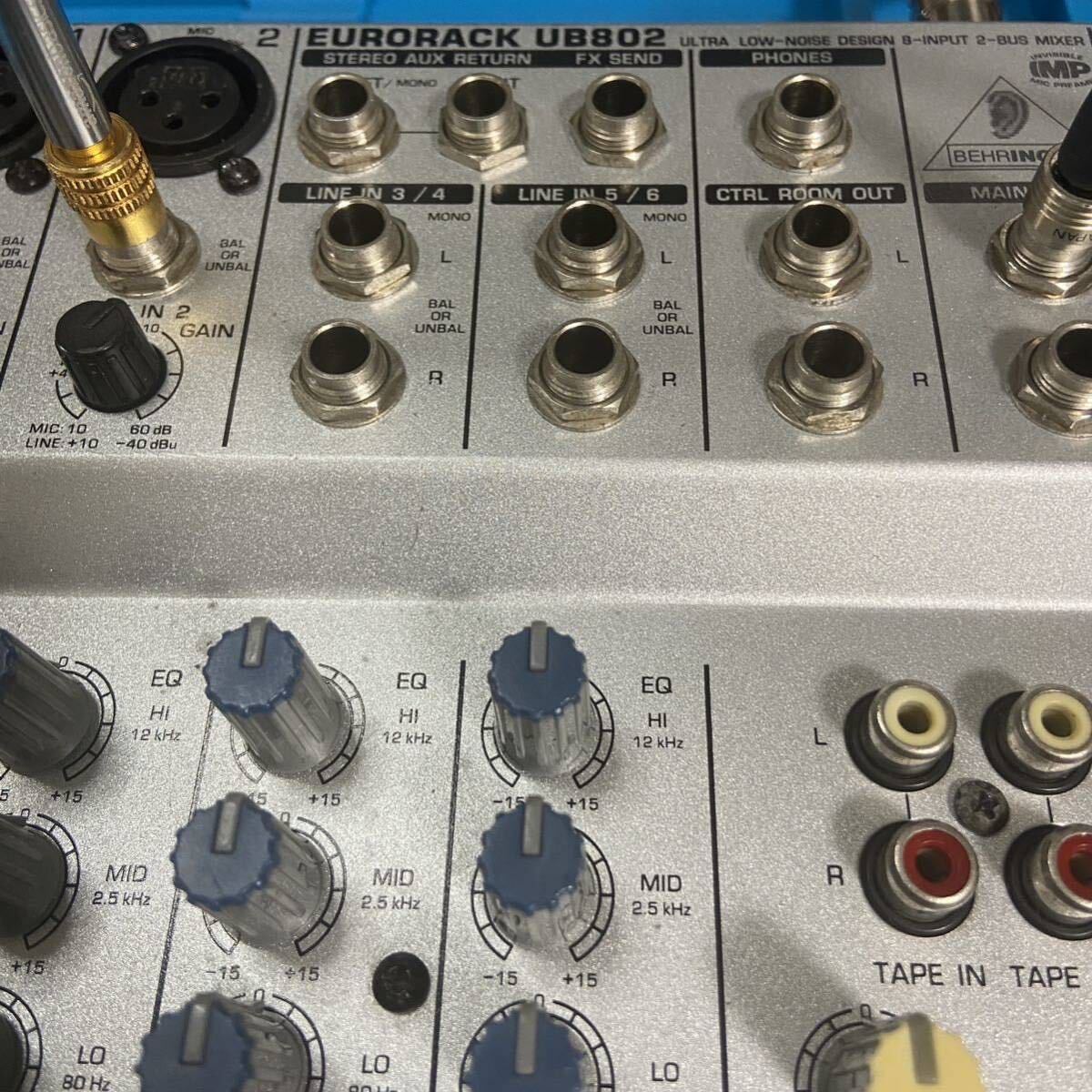 改 BEHRINGER EURORACK UB802 ベイリンガー アナログミキサー_画像4