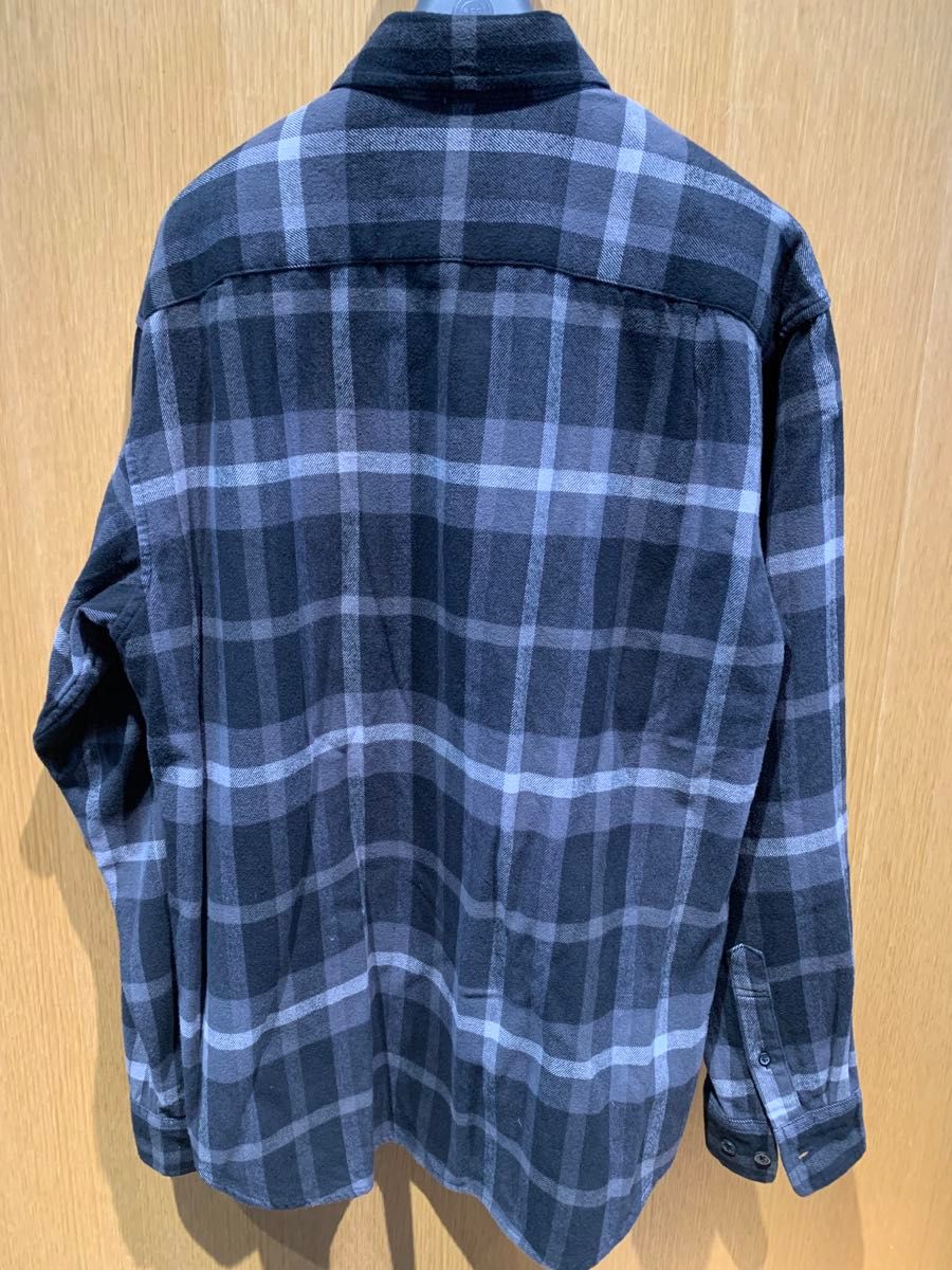 supreme シュプリーム Plaid Flannel Shir ブラック S