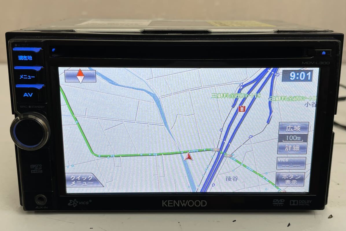 KENWOOD Kenwood MDV-L300 1 SEG USB/CD/DVD /Bluetooth 2012 year (G57)