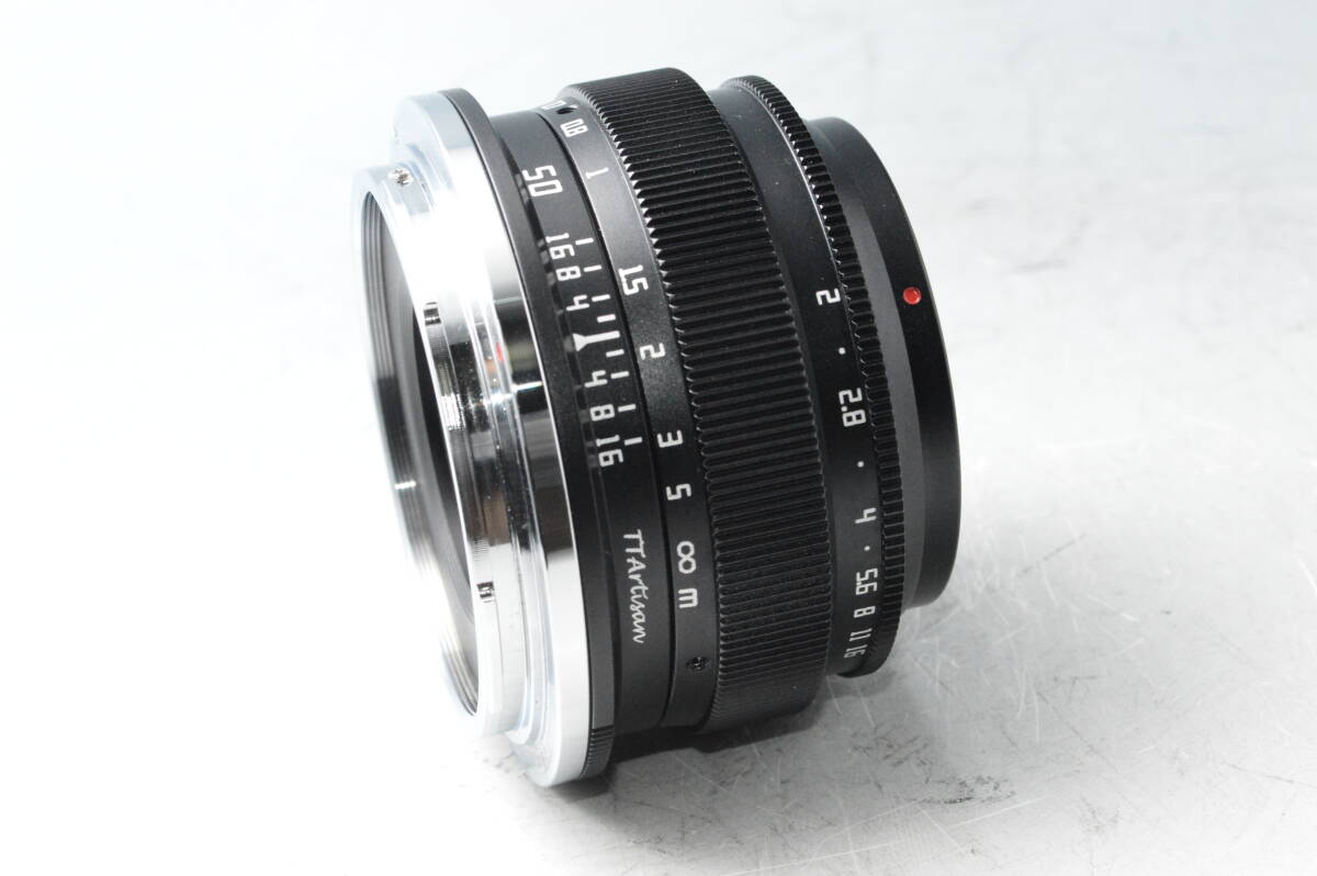 #a1525【美品】 銘匠光学 めいしょうこうがく TTArtisan 50mm F2 (ニコンZ用) ブラック_画像4