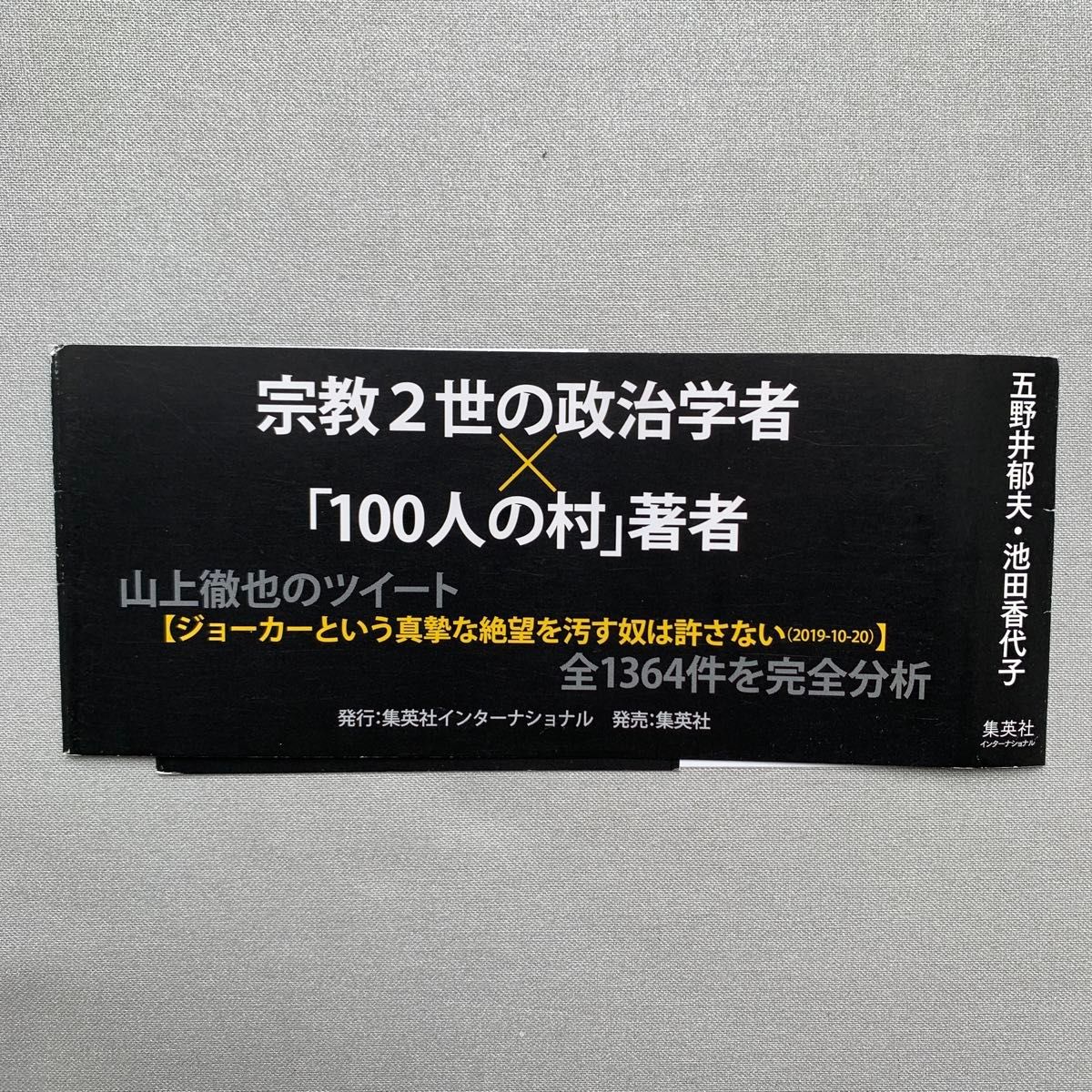 山上徹也と日本の「失われた３０年」 五野井郁夫／著　池田香代子／著